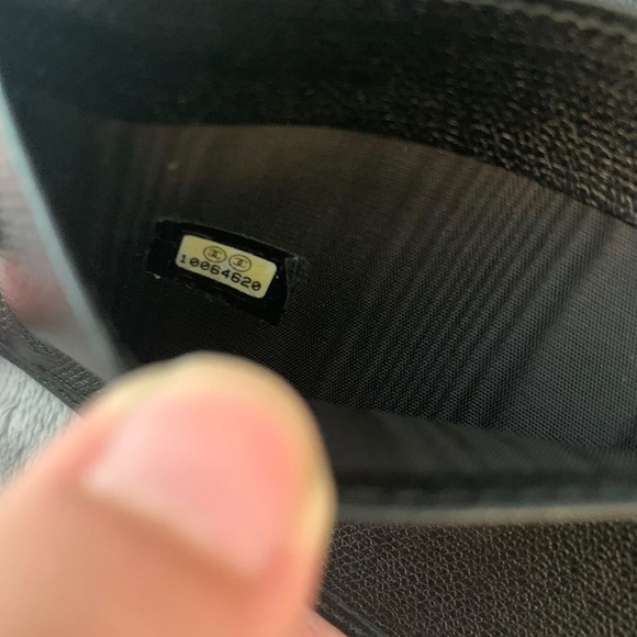 SOLD Chanel Grained Calfskin CC Button Yen Wallet - Picture 10 of 10